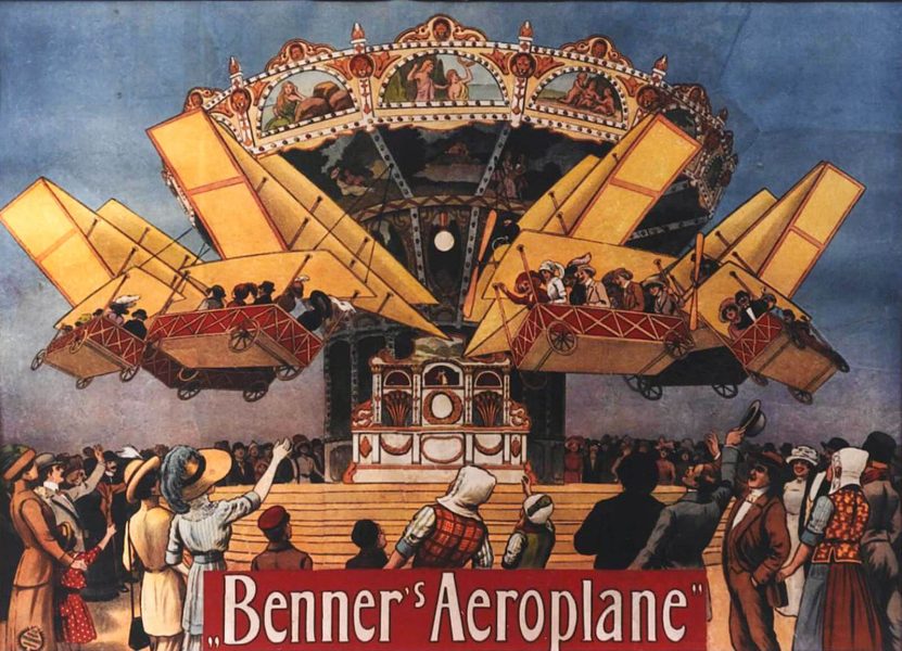 1987-Kermisaffiche-Benners-Aeroplane